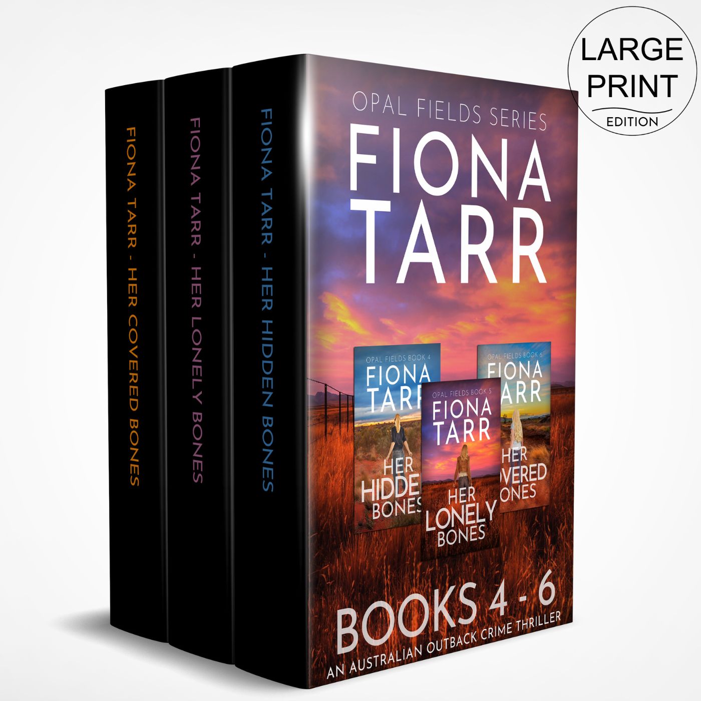 Opal Fields Large Print Paperbacks Volumes 4 - 6